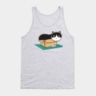 Box Kitty Tank Top